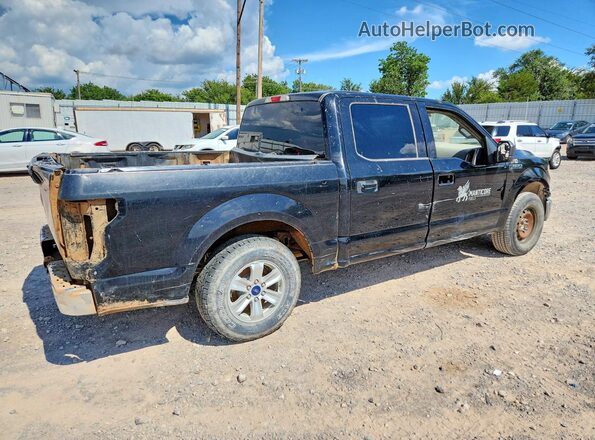 1FTEW1C89HKC75782 2017 FORD F150 Black Հետևի աջ