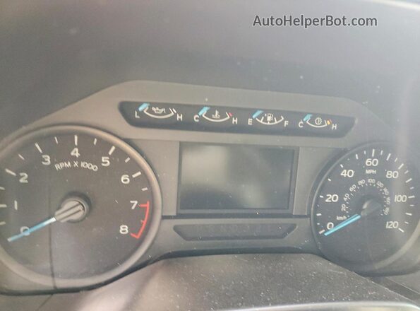1FTEW1C8XGKF20927 2016 FORD F150 Gray Vista del cuadro de instrumentos