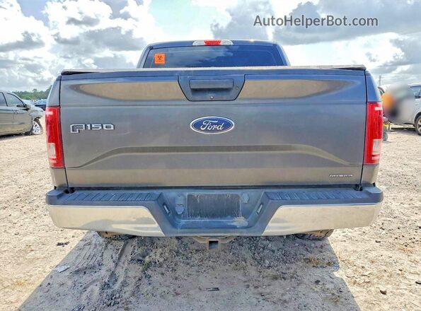 1FTEW1C8XGKF20927 2016 FORD F150 Gray Vista trasera