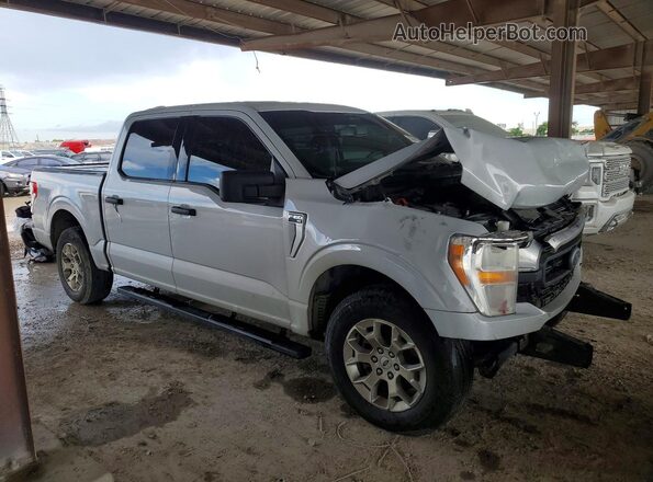 1FTEW1CB0NKF27328 2022 FORD F150 Белый Передняя правая четверть