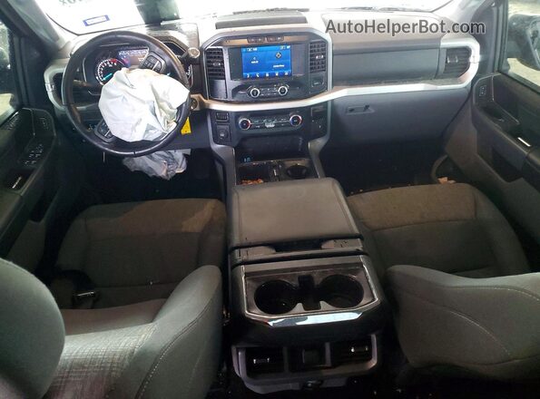 1FTEW1CB0NKF27328 2022 FORD F150 Белый Вид панели приборов