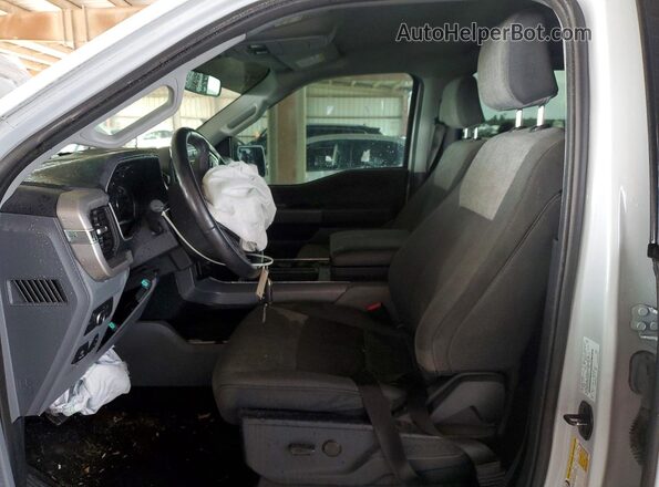 1FTEW1CB0NKF27328 2022 FORD F150 Белый Вид салона спереди