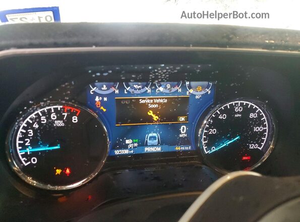 1FTEW1CB0NKF27328 2022 FORD F150 Белый Вид щитка приборов