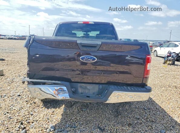 1FTEW1CB1KKD18014 2019 FORD F150 Purple Widok z tyłu