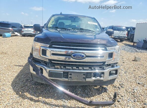 1FTEW1CB1KKD18014 2019 FORD F150 Purple Widok z przodu
