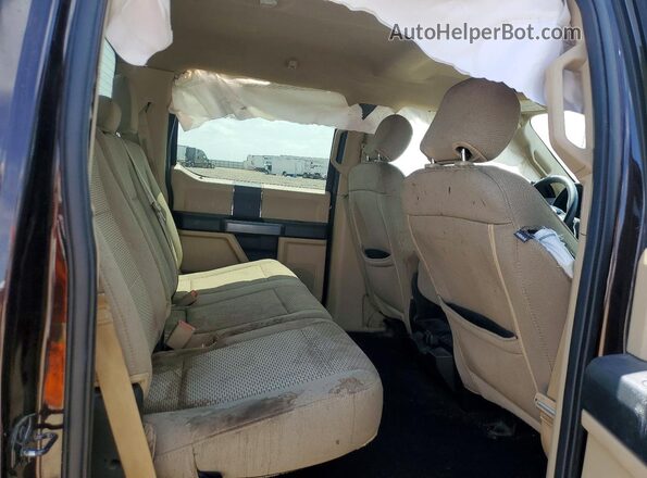 1FTEW1CB1KKD18014 2019 FORD F150 Purple Widok tylnych siedzeń