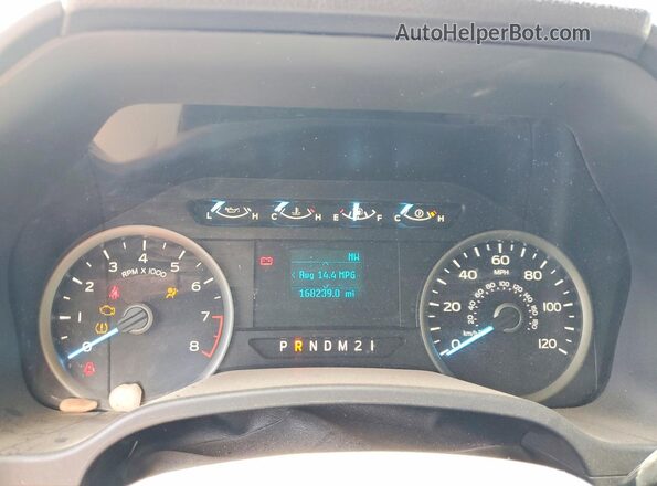 1FTEW1CB1KKD18014 2019 FORD F150 Purple Widok zestawu wskaźników