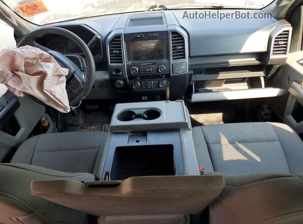 1FTEW1CB1LKF11605 2020 FORD F150 Silver Առջևի վահանակի տեսք