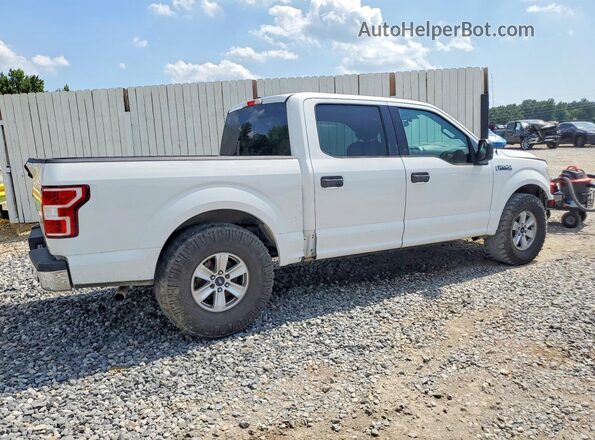 1FTEW1CB2JFD18630 2018 FORD F150 White Trasero derecho