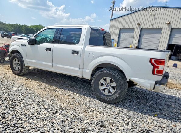 1FTEW1CB2JFD18630 2018 FORD F150 White Trasero izquierdo