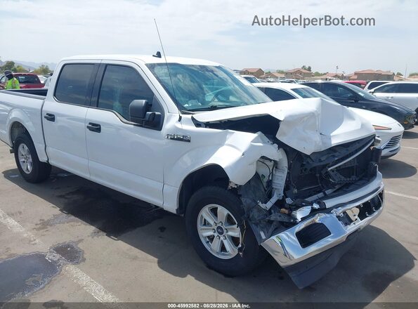 1FTEW1CB3KKC38410 2019 FORD F150 White Вид спереду