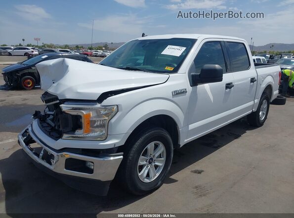 1FTEW1CB3KKC38410 2019 FORD F150 White Передня ліва чверть