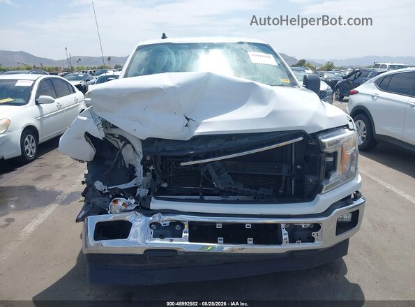 1FTEW1CB3KKC38410 2019 FORD F150 White Вид задньої частини салону