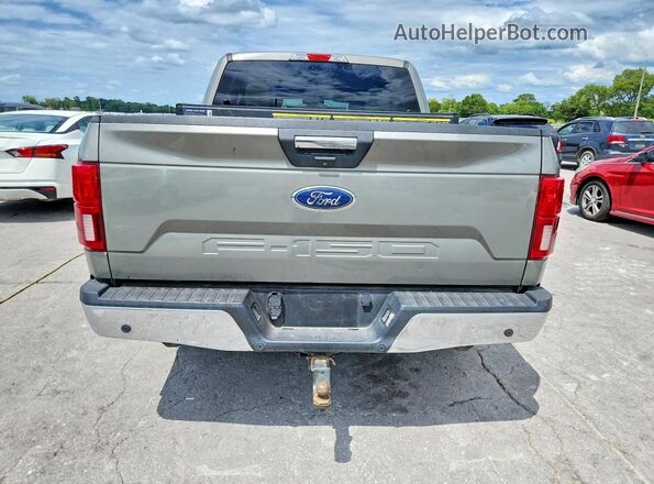 1FTEW1CB3KKE67198 2019 FORD F150 Gray Rear view