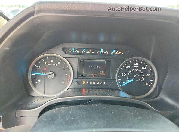 1FTEW1CB3KKE67198 2019 FORD F150 Gray Instrument cluster view