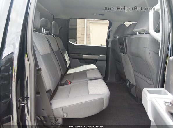 1FTEW1CB3MFA39319 2021 FORD F150 Black Vista de la etiqueta del VIN