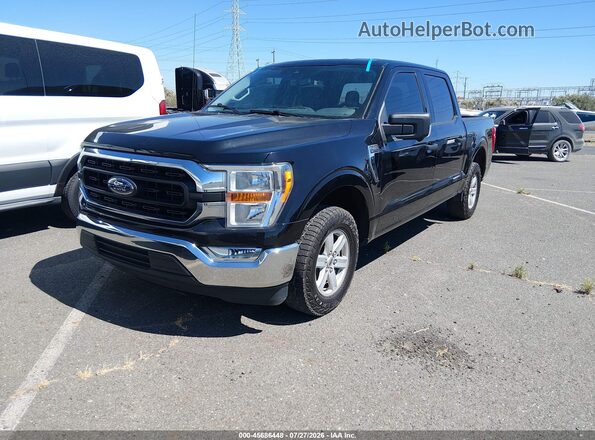 1FTEW1CB3MFA39319 2021 FORD F150 Black Vista tres cuartos delantera izquierda