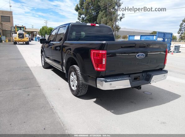 1FTEW1CB3MFA39319 2021 FORD F150 Black Trasero izquierdo