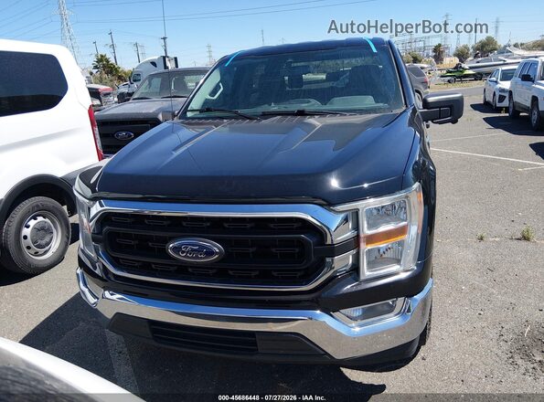 1FTEW1CB3MFA39319 2021 FORD F150 Black Vista interior trasera