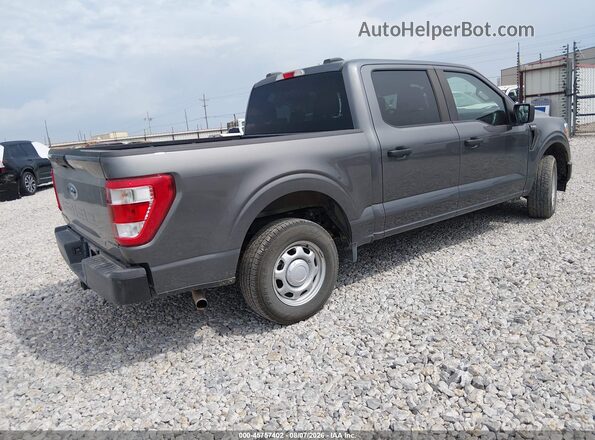 1FTEW1CB3MFB81167 2021 FORD F150 Gray Trasero derecho