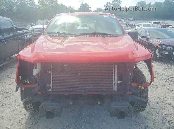 1FTEW1CB3PKF06587 2023 FORD F150 Red წინა ხედი