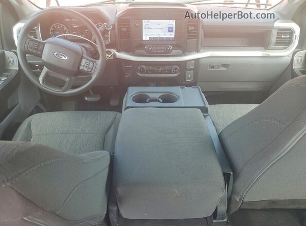 1FTEW1CB3PKF06587 2023 FORD F150 Red წინა პანელის ხედი
