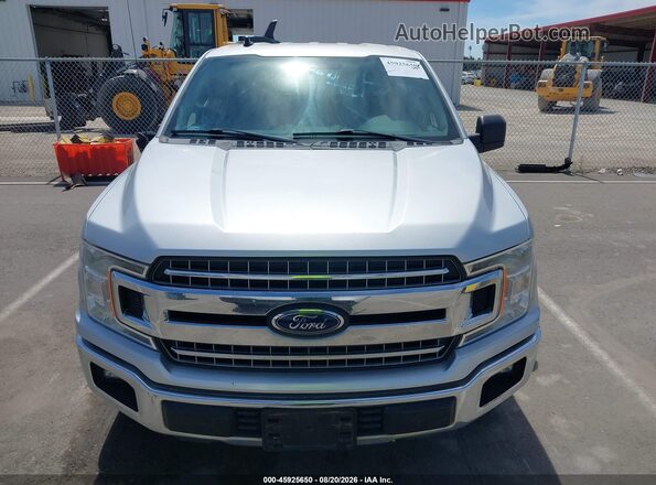 1FTEW1CB4KKD52495 2019 FORD F150 Silver უკანა სალონის ხედი