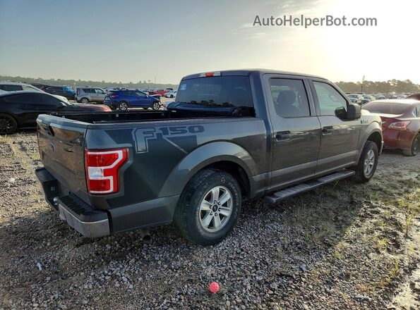 1FTEW1CB5JKC27696 2018 FORD F150 Gray Tył prawy