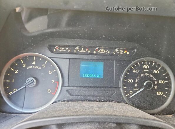 1FTEW1CB5JKE16445 2018 FORD F150 Silver Instrument cluster view