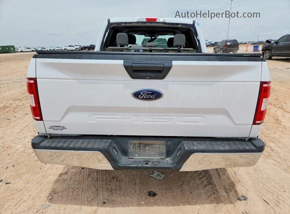 1FTEW1CB6KKC90128 2019 FORD F150 White Вид ззаду