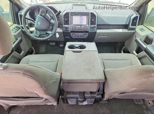 1FTEW1CB6KKC90128 2019 FORD F150 White Вид панелі приладів
