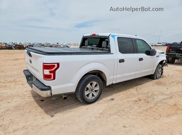 1FTEW1CB6KKC90128 2019 FORD F150 White Задня права чверть