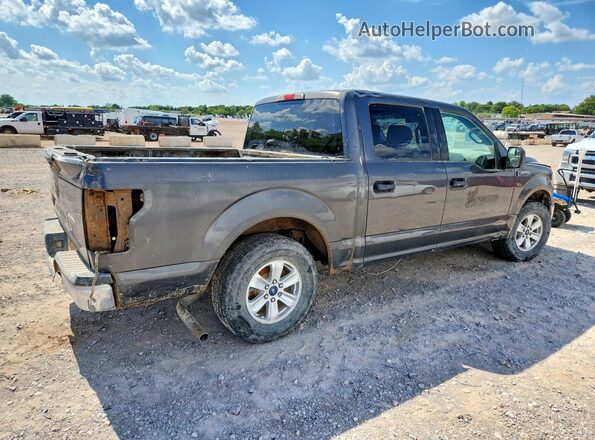 1FTEW1CB7JKE46532 2018 FORD F150 Gray Rear right