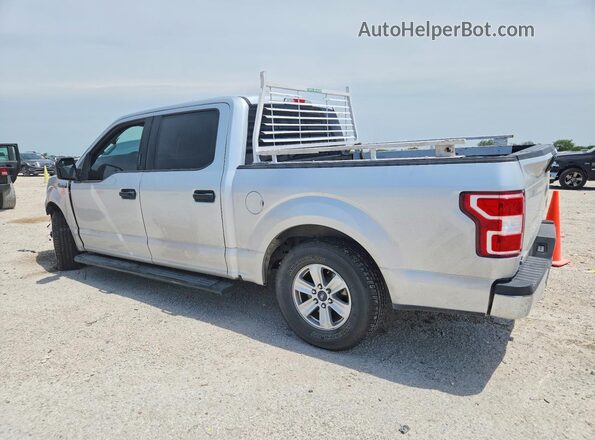 1FTEW1CB7JKF34643 2018 FORD F150 Серебряный Задняя левая четверть