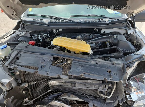 1FTEW1CB7JKF34643 2018 FORD F150 Серебряный Вид задней части салона