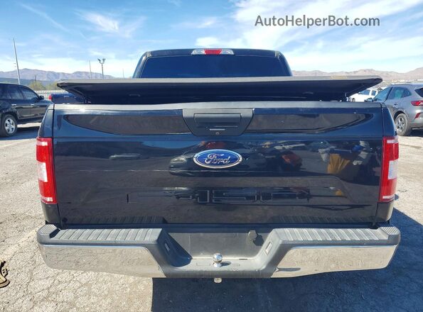 1FTEW1CB7KKD48571 2019 FORD F150 Черный Вид сзади