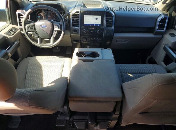 1FTEW1CB7KKD48571 2019 FORD F150 Черный Вид панели приборов