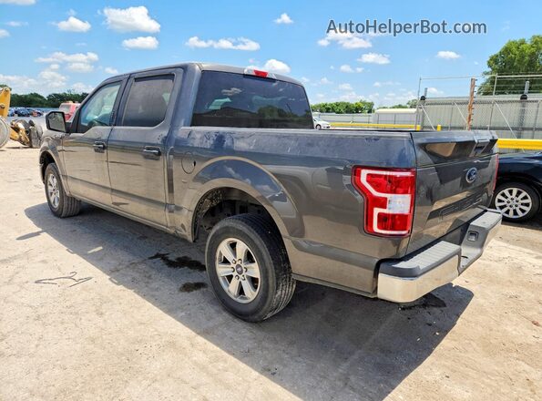 1FTEW1CB8JKC86922 2018 FORD F150 Серый Задняя левая четверть
