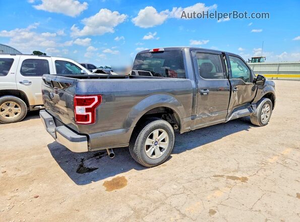 1FTEW1CB8JKC86922 2018 FORD F150 Серый Задняя правая четверть