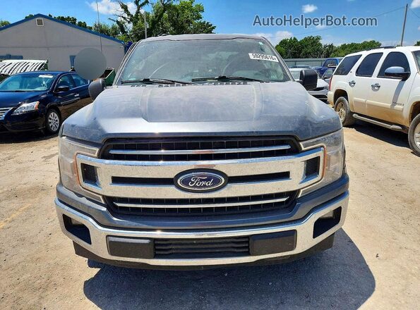 1FTEW1CB8JKC86922 2018 FORD F150 Серый Вид спереди