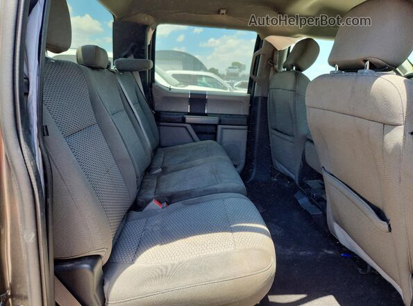 1FTEW1CB8JKC86922 2018 FORD F150 Серый Вид задних сидений