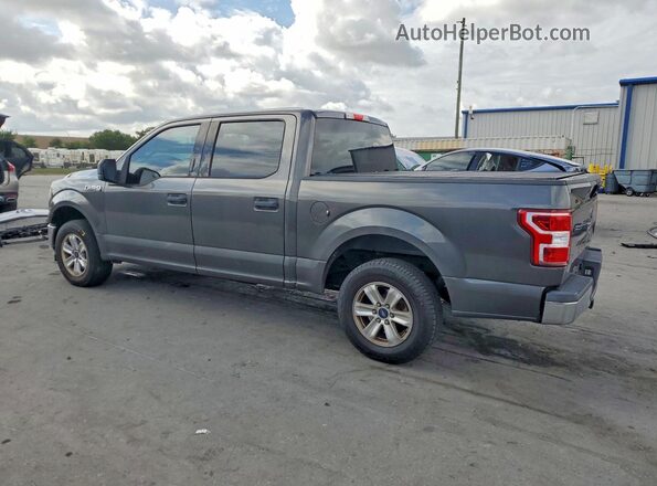 1FTEW1CB8JKE77546 2018 FORD F150 Gray Задня ліва чверть