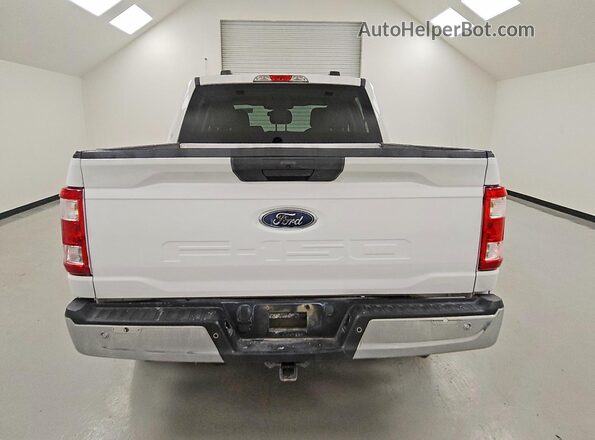 1FTEW1CB8NKF26430 2022 FORD F150 White Widok z tyłu