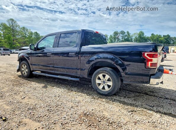 1FTEW1CB9JKD82736 2018 FORD F150 Black უკანა მარცხენა