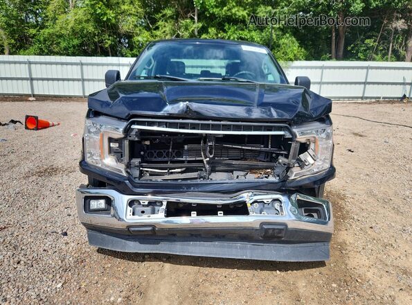 1FTEW1CB9JKD82736 2018 FORD F150 Black წინა ხედი