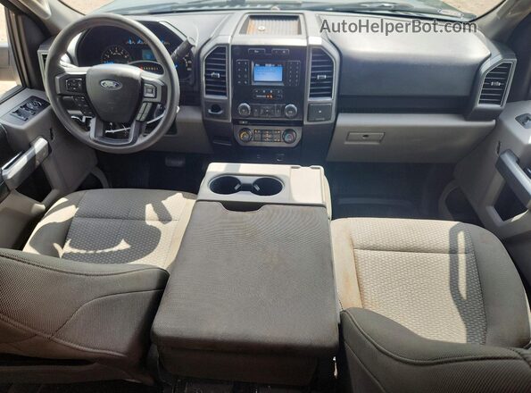 1FTEW1CB9JKD82736 2018 FORD F150 Black წინა პანელის ხედი