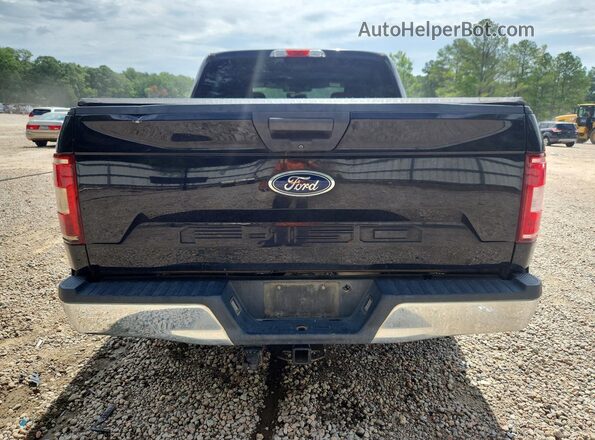 1FTEW1CB9JKD82736 2018 FORD F150 Black უკანა ხედი