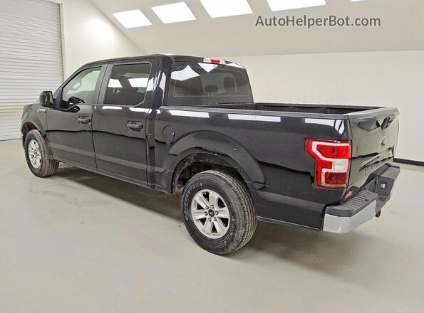 1FTEW1CB9JKF20677 2018 FORD F150 Black Հետևի ձախ