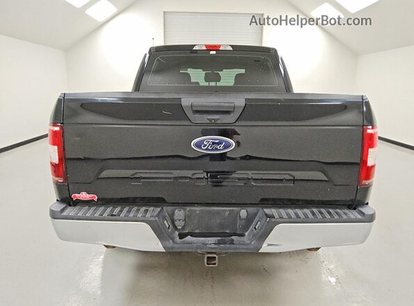 1FTEW1CB9JKF20677 2018 FORD F150 Black Հետևի տեսք