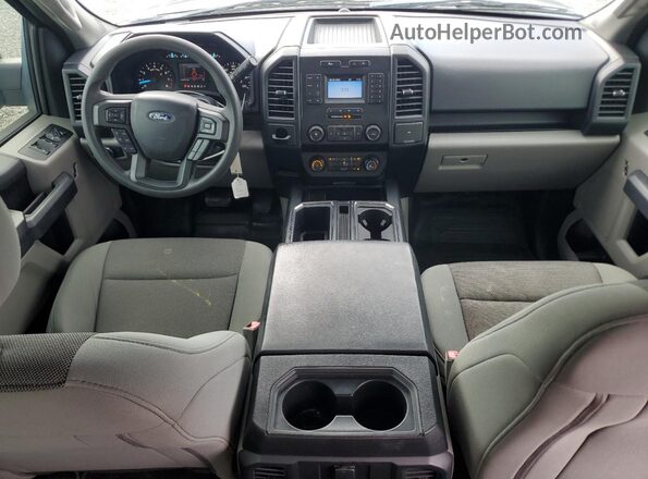1FTEW1CBXLFA55225 2020 FORD F150 Gray Vista interior de 360 grados